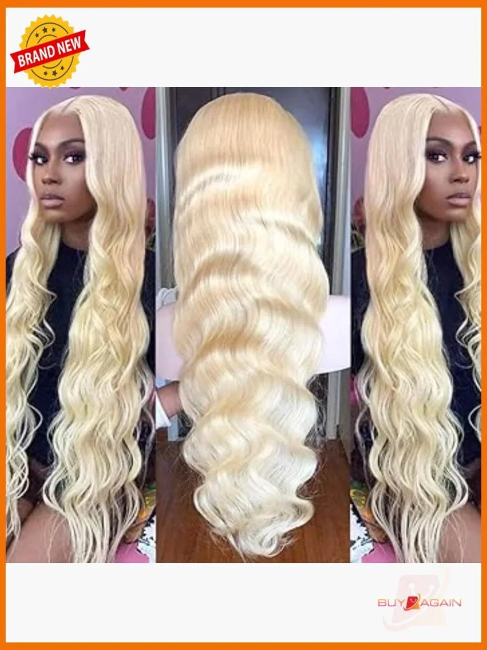 210% Density 13x4 Lace Front Wig Human Hair Body Wave 20 inch